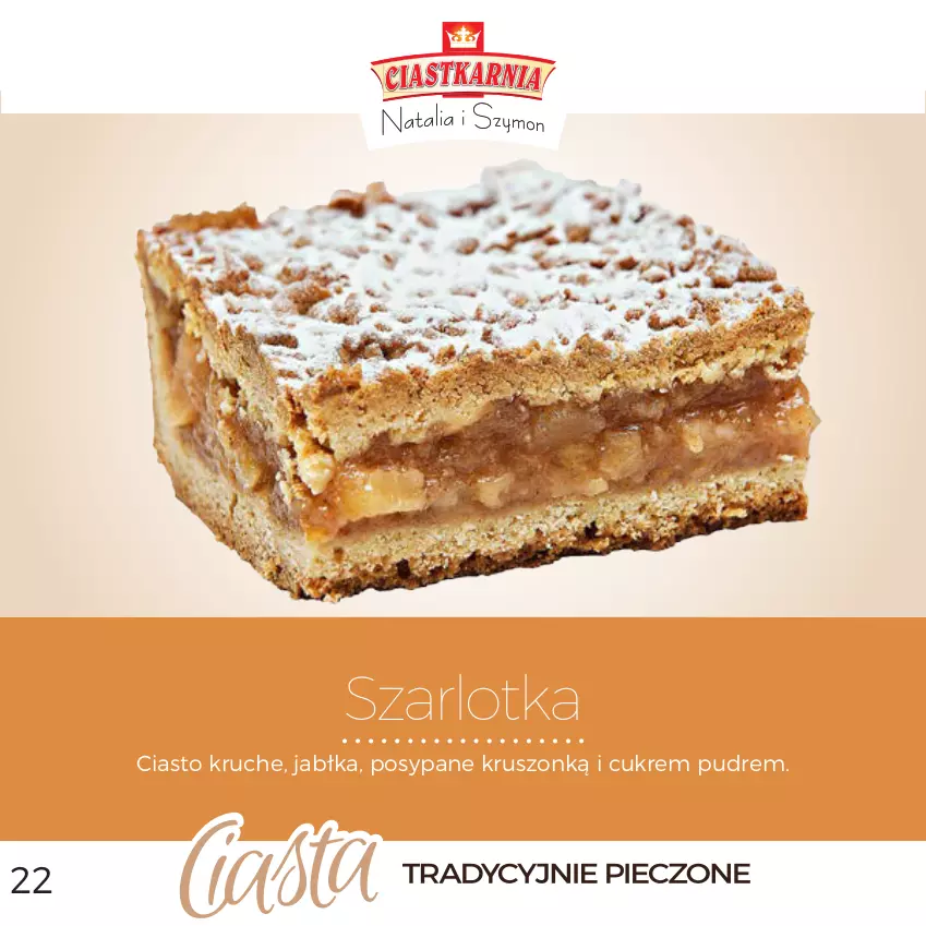 Gazetka promocyjna Topaz - Gazetka - ważna 01.01 do 31.12.2026 - strona 22 - produkty: Jabłka, Szarlotka