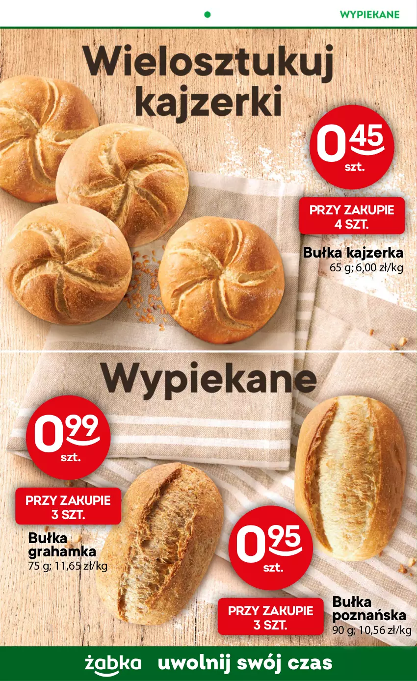 Gazetka promocyjna Żabka - ważna 02.08 do 15.08.2023 - strona 38 - produkty: Bułka, Bułka grahamka, Gra, Kajzerka