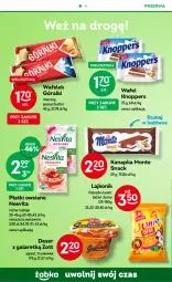 Gazetka promocyjna Żabka - Gazetka - ważna od 15.08 do 15.08.2023 - strona 44 - produkty: Ser, Lajkonik, Zott, Wafelek, Płatki owsiane, Knoppers, Deser, Gres, Gala, Góralki, Monte, Fa
