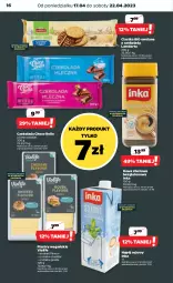 Gazetka promocyjna Netto - Artykuły spożywcze - Gazetka - ważna od 22.04 do 22.04.2023 - strona 16 - produkty: Ciastka, Cheddar, Inka, Kawa zbożowa, Bell, Kawa, Czekolada, Bella, Gouda, Napój