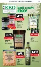 Gazetka promocyjna Netto - Artykuły spożywcze - Gazetka - ważna od 22.04 do 22.04.2023 - strona 19 - produkty: Ryż, Por, Cukier, Dżem, Płatki owsiane, Oliwa z oliwek, Cukier trzcinowy, Oliwa