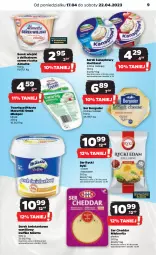 Gazetka promocyjna Netto - Artykuły spożywcze - Gazetka - ważna od 22.04 do 22.04.2023 - strona 9 - produkty: Serek wiejski, Maasdam, Cheddar, Ser, Twaróg, Ricotta, Mlekovita, Serek kanapkowy, Serek, Edam, Hochland, Twaróg półtłusty, Almette, Mleko