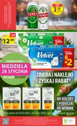 Gazetka promocyjna Arhelan - Gazetka - Gazetka - ważna od 04.02 do 04.02.2024 - strona 20 - produkty: Piwo, Rum, Por, Papier, Papier toaletowy, Velvet, Perła, Rolki