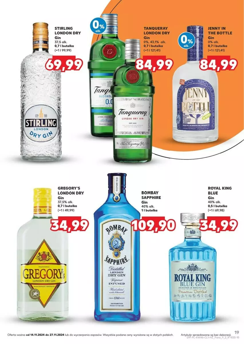 Gazetka promocyjna Kaufland - ważna 14.11 do 27.11.2024 - strona 11 - produkty: Gin