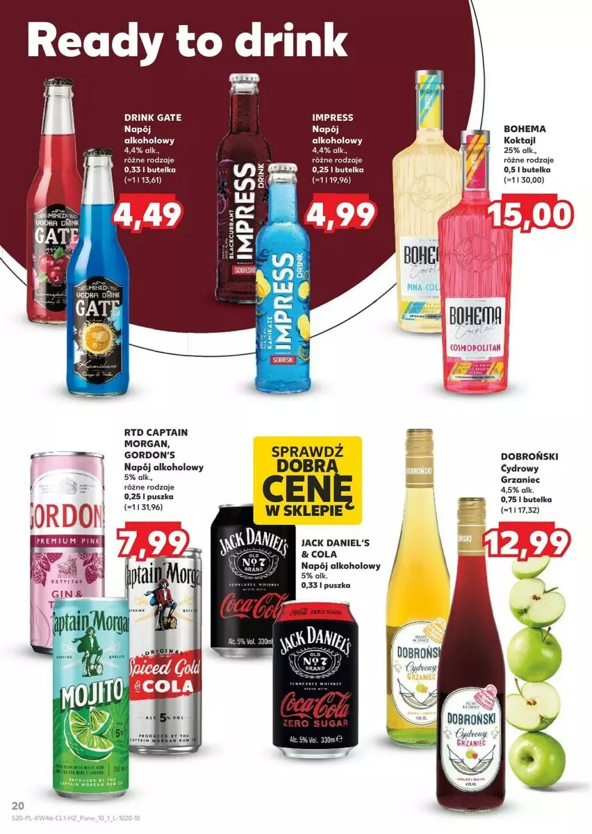 Gazetka promocyjna Kaufland - ważna 14.11 do 27.11.2024 - strona 13 - produkty: Gordon's, Jack Daniel's, Mop, Napój