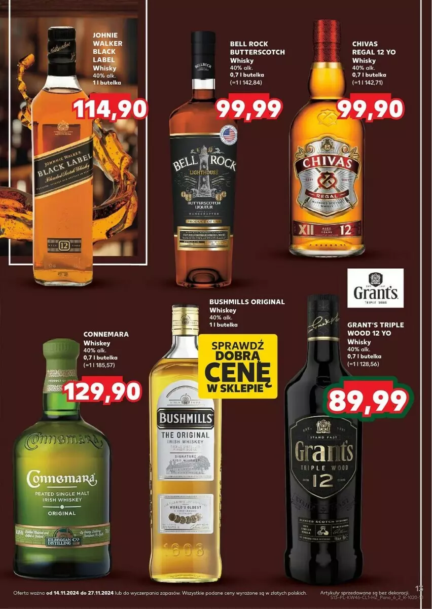 Gazetka promocyjna Kaufland - ważna 14.11 do 27.11.2024 - strona 5 - produkty: Gra, Whisky