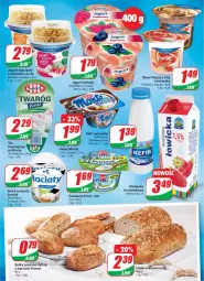 Gazetka promocyjna Dino - Gazetka - Gazetka - ważna od 20.04 do 20.04.2021 - strona 11 - produkty: Jogurt naturalny, Ser, Mus, Maślanka, Zott, Jogurt, Kefir naturalny, Deser, Polmiek, Bułka, Kefir, Monte