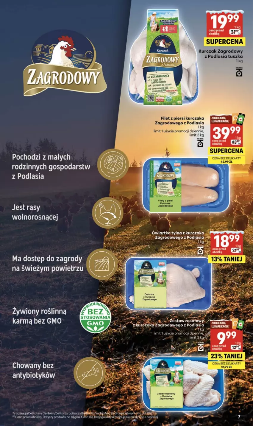 Gazetka promocyjna Delikatesy Centrum - Franczyza DC04 Czwartek - ważna 22.01 do 28.01.2026 - strona 7 - produkty: Filet z piersi kurczaka, Kurczak, Rum, Tusz