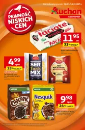 Gazetka promocyjna Auchan - Pewność Niskich Cen Supermarket - Gazetka - ważna od 05.02 do 05.02.2025 - strona 1 - produkty: Ser, Masło, HP