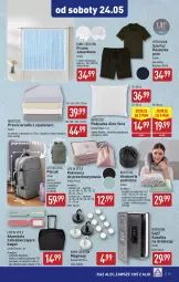 Gazetka promocyjna Aldi - Artykuły przemysłowe i tekstylia - Gazetka - ważna od 24.05 do 24.05.2025 - strona 13 - produkty: Piec, Top, Sok, Koc, Kłódka, Szorty, Sejf, Kosz, Materac, Koszulka, Prześcieradło, Tera, Plecak, Aloe vera, Mars, Firana, Pokrowiec, Poduszka, Fa