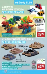 Gazetka promocyjna Aldi - Artykuły przemysłowe i tekstylia - Gazetka - ważna od 24.05 do 24.05.2025 - strona 2 - produkty: Klapki, Wkręt, Dzieci, Fa