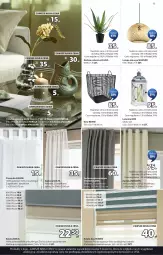 Gazetka promocyjna Jysk - Oferta tygodnia - Gazetka - ważna od 27.09 do 27.09.2026 - strona 16 - produkty: Latarnia, Kosz, Wazon, Zasłona, LANA, Roślina sztuczna, Roleta, Firana, Płyta, Lampa, Lampa wisząca