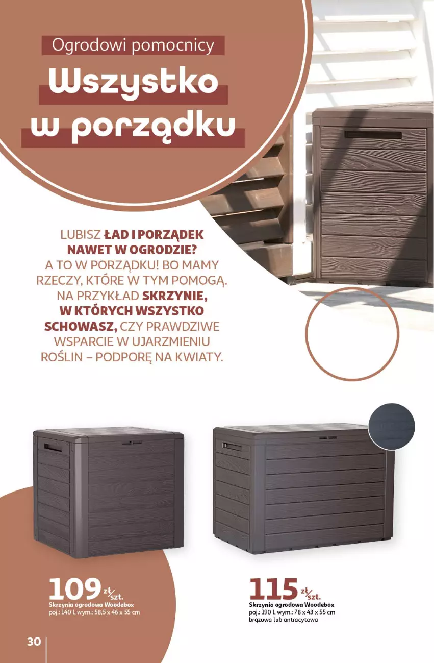 Gazetka promocyjna Auchan - Gazetka Piękno wokół Twojego domu Hipermarket Auchan - ważna 04.04 do 15.05.2024 - strona 30 - produkty: Por