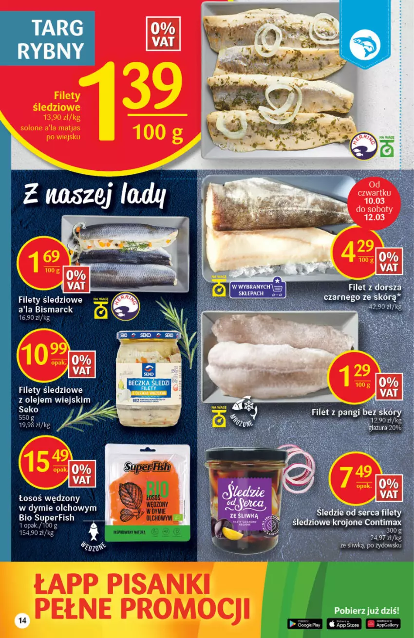 Gazetka promocyjna Delikatesy Centrum - Gazetka DC10 - ważna 10.03 do 16.03.2022 - strona 14 - produkty: Olej