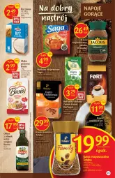 Gazetka promocyjna Delikatesy Centrum - Gazetka DC10 - Gazetka - ważna od 16.03 do 16.03.2022 - strona 23 - produkty: Tchibo, Kawa rozpuszczalna, Rum, Gin, Kawa ziarnista, Saga, Kawa, Napoje, Mąka, Basia, Oliwa z oliwek, Mąka pszenna, Jacobs, Herbata, Mięta, Herbapol