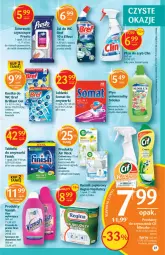 Gazetka promocyjna Delikatesy Centrum - Gazetka DC10 - Gazetka - ważna od 16.03 do 16.03.2022 - strona 27 - produkty: Finish, Bref, Tablet, Proszek do prania, Presto, Somat, Szampon, Vanish, Zmywarki, Sidolux, Dywan