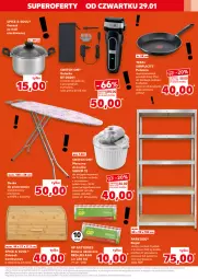 Gazetka promocyjna Kaufland - Kaufland - Gazetka - ważna od 04.02 do 04.02.2026 - strona 5 - produkty: Parkside, Chlebak, Cynk, Pojemnik, Golarka, Lody, Tefal, Regał, Baterie alkaliczne, Szyna, Simplic, Chleb, Patelnia, Pokrowiec, Fa