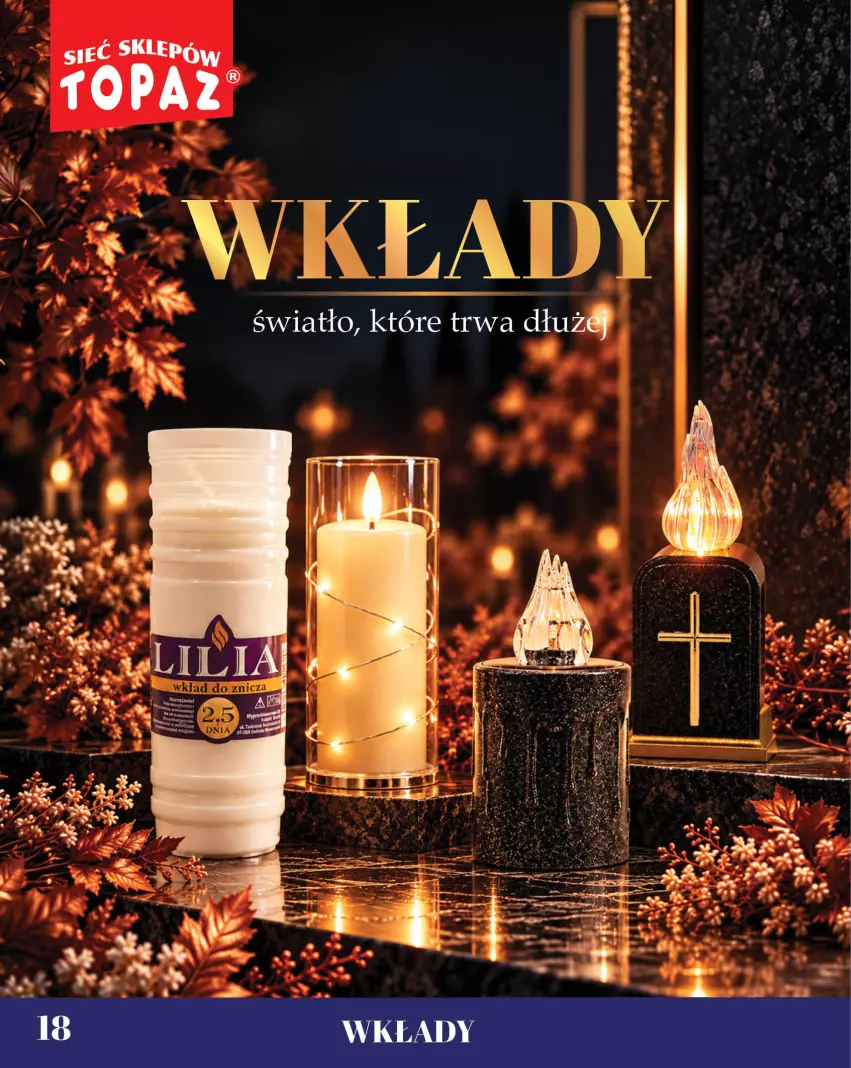 Gazetka promocyjna Topaz - Gazetka - ważna 08.10 do 03.11.2026 - strona 18 - produkty: Top