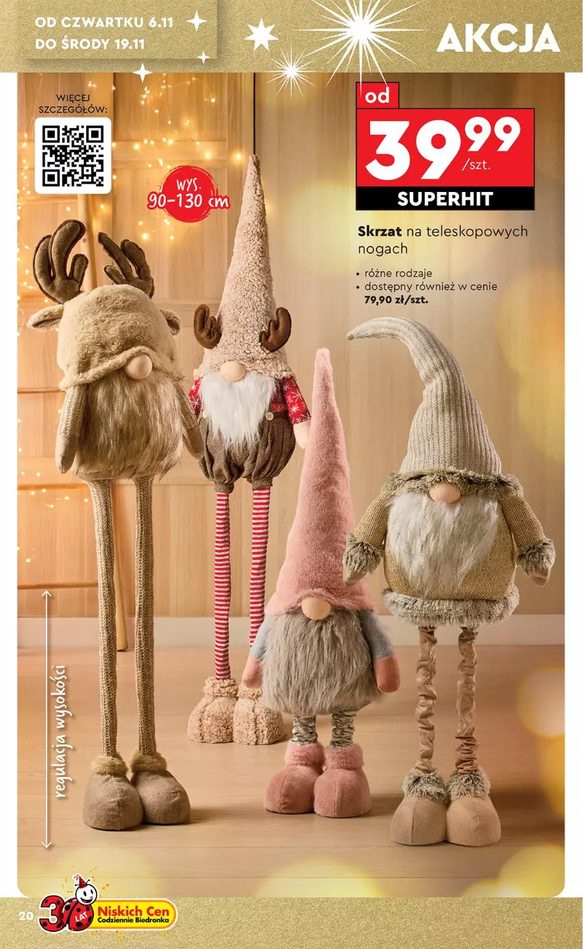 Gazetka promocyjna Biedronka - Okazje Tygodnia - ważna 03.11 do 15.11.2025 - strona 20