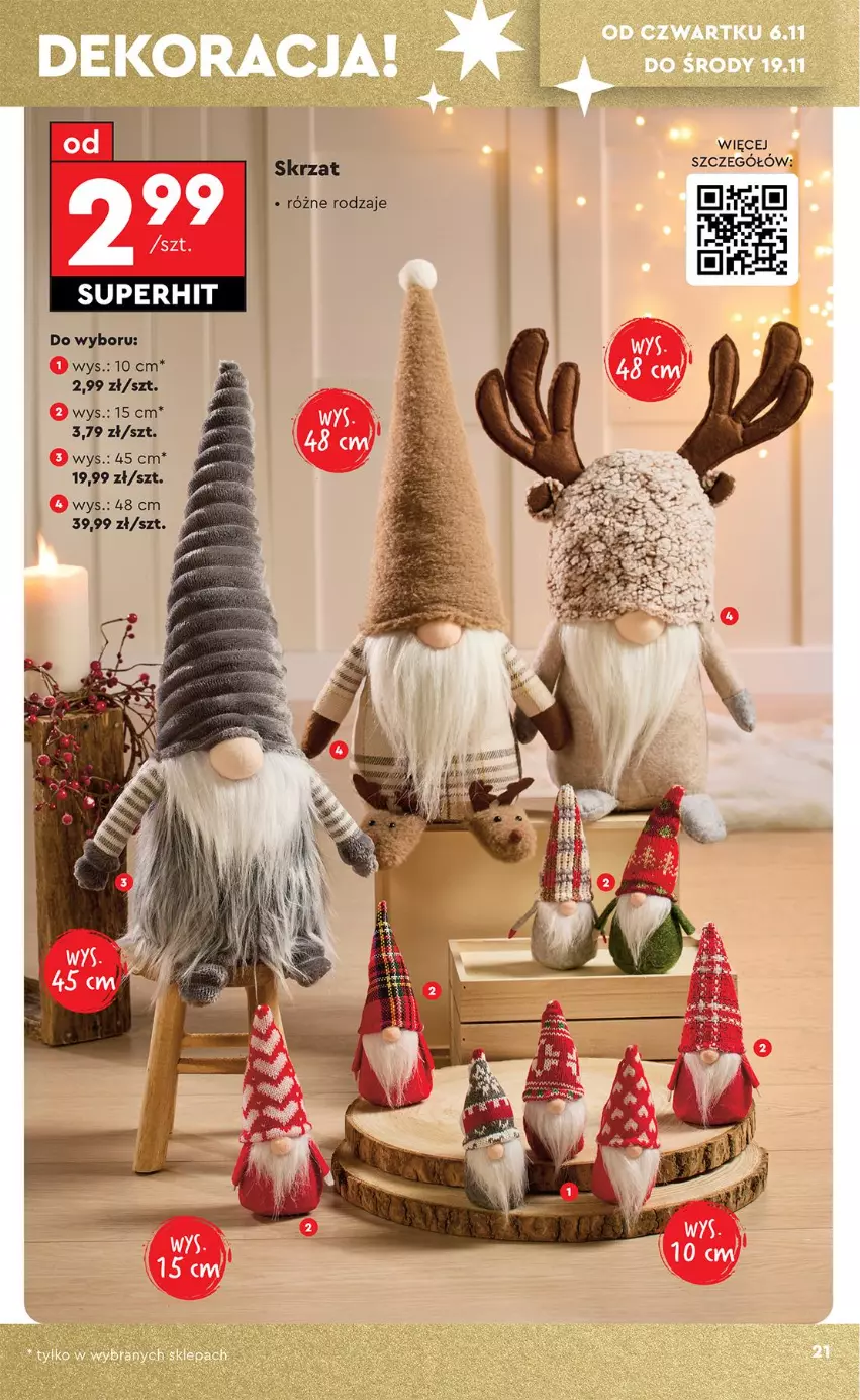 Gazetka promocyjna Biedronka - Okazje Tygodnia - ważna 03.11 do 15.11.2025 - strona 21 - produkty: Skrzat