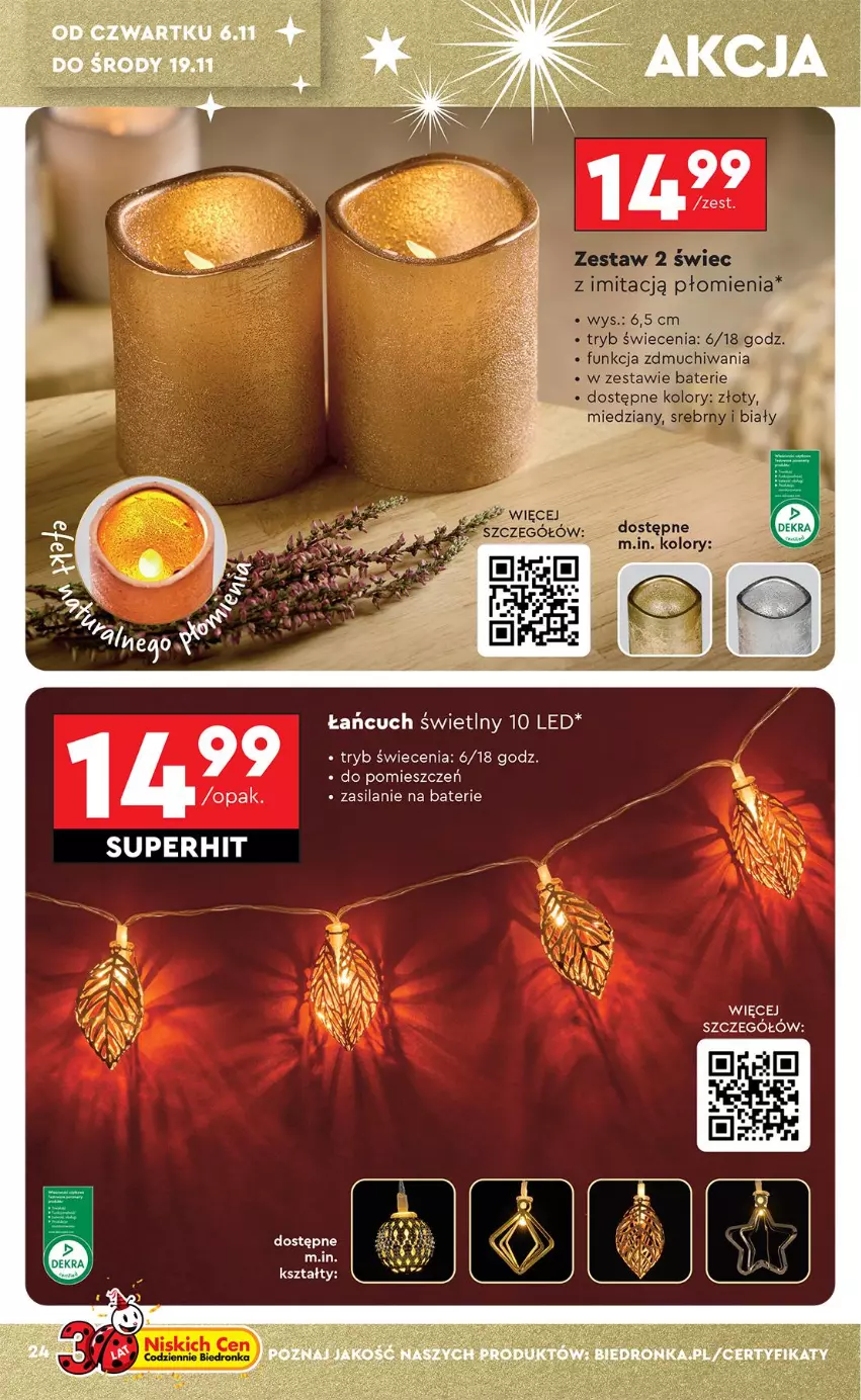 Gazetka promocyjna Biedronka - Okazje Tygodnia - ważna 03.11 do 15.11.2025 - strona 24 - produkty: Silan