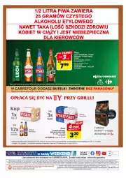 Gazetka promocyjna Carrefour - Gazetka Odpalamy sezon na grilla - Gazetka - ważna od 06.05 do 06.05.2023 - strona 28 - produkty: Piwo, Kosz, O nas, Tyskie, Lech Premium