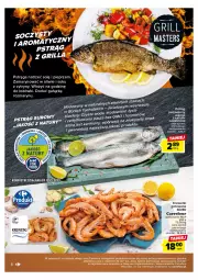 Gazetka promocyjna Carrefour - Gazetka Odpalamy sezon na grilla - Gazetka - ważna od 06.05 do 06.05.2023 - strona 8 - produkty: Sok, Cytryny, Pieprz, Pstrąg, Krewetki, Woda, Karmi