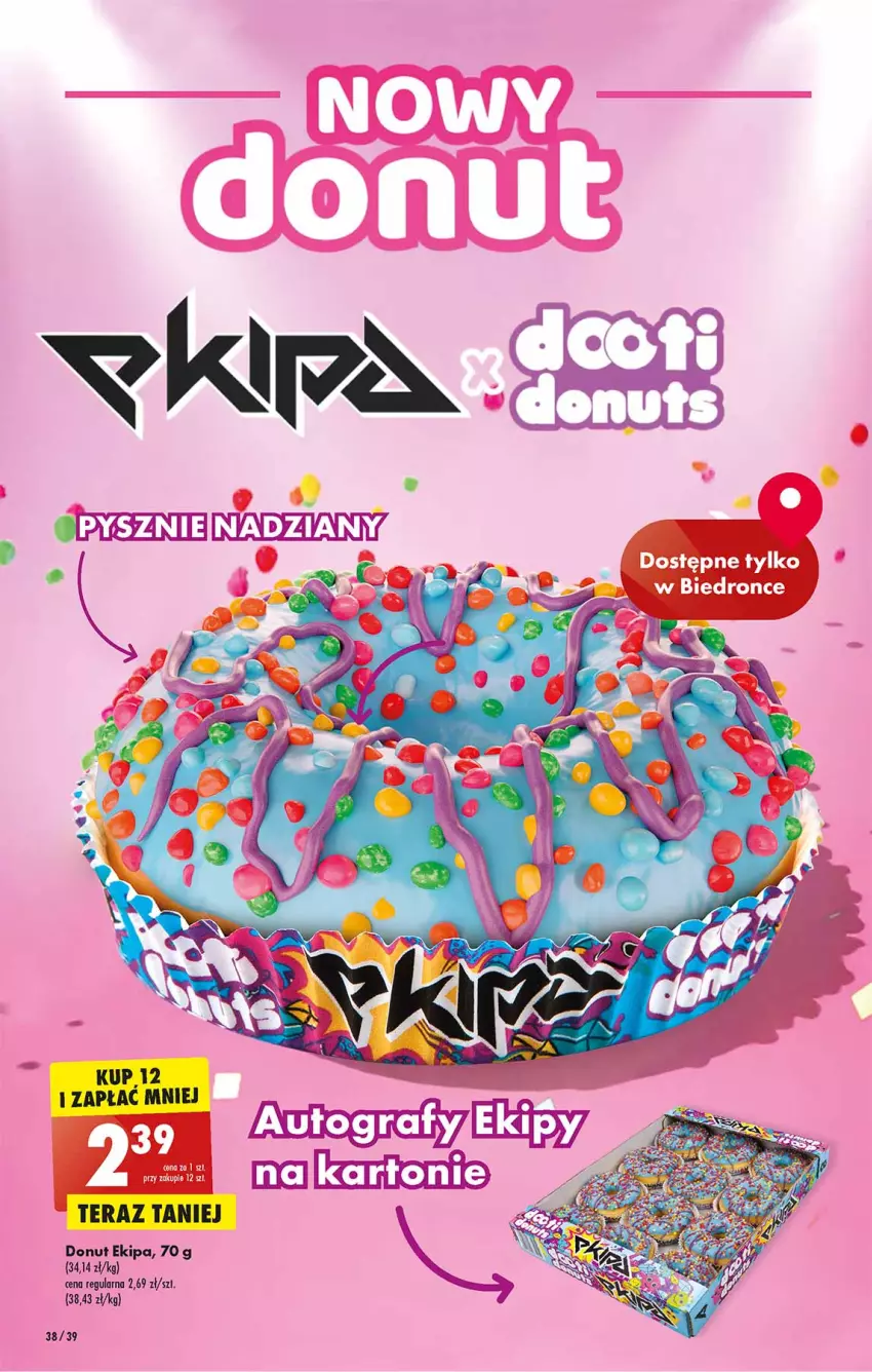 Gazetka promocyjna Biedronka - W tym tygodniu - ważna 28.03 do 02.04.2022 - strona 38 - produkty: Donut, LG