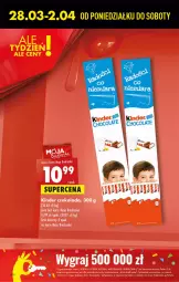 Gazetka promocyjna Biedronka - W tym tygodniu - Gazetka - ważna od 02.04 do 02.04.2022 - strona 4 - produkty: Gra, Rama, , Czekolada, Kinder