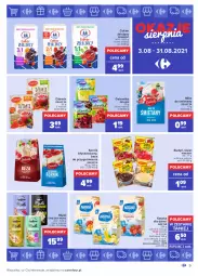 Gazetka promocyjna Carrefour - Gazetka Okazje sierpnia - Gazetka - ważna od 31.08 do 31.08.2021 - strona 9 - produkty: Ser, Mus, Cukier, Kisiel, Winiary, Kosz, Diamant, Dżem, Galaretka, Dzieci, Delecta, Gala, Budyń, Nestlé