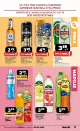 Gazetka promocyjna Netto - Gazetka - ważna od 26.01 do 26.01.2025 - strona 9 - produkty: Piwa, Piwo, Por, Ice tea, Warka, LANA, Lipton, Napój izotoniczny, Woda, Napój
