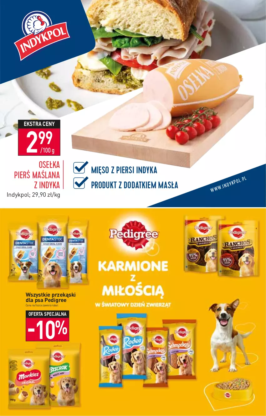 Gazetka promocyjna Stokrotka - Supermarket - ważna 22.09 do 28.09.2022 - strona 10 - produkty: LANA, Mięso, Pedigree, Przekąski dla psa
