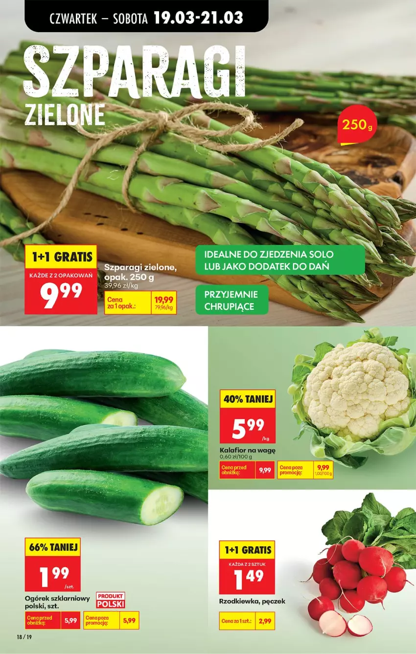 Gazetka promocyjna Biedronka - Od Czwartku - ważna 19.03 do 25.03.2026 - strona 23 - produkty: Gra, Ogórek, Rzodkiewka