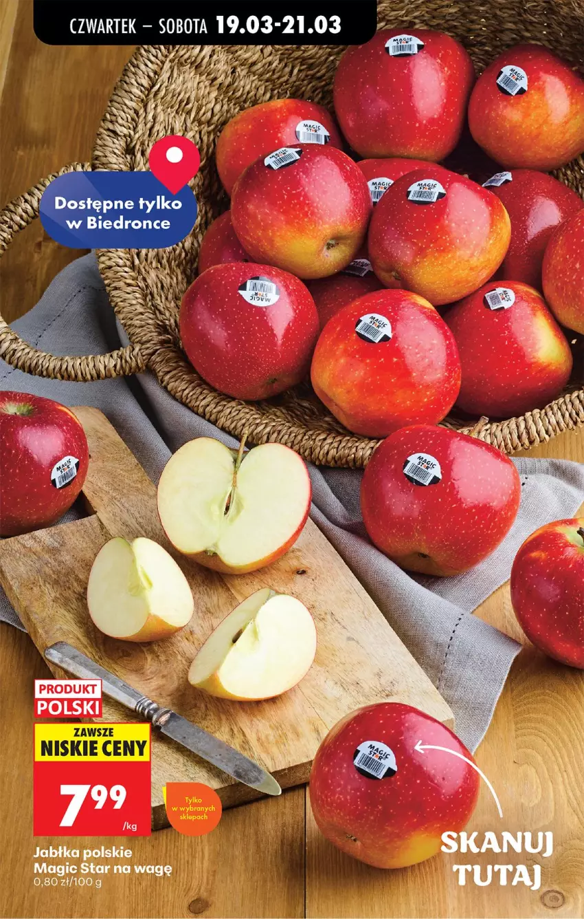 Gazetka promocyjna Biedronka - Od Czwartku - ważna 19.03 do 25.03.2026 - strona 28 - produkty: Jabłka