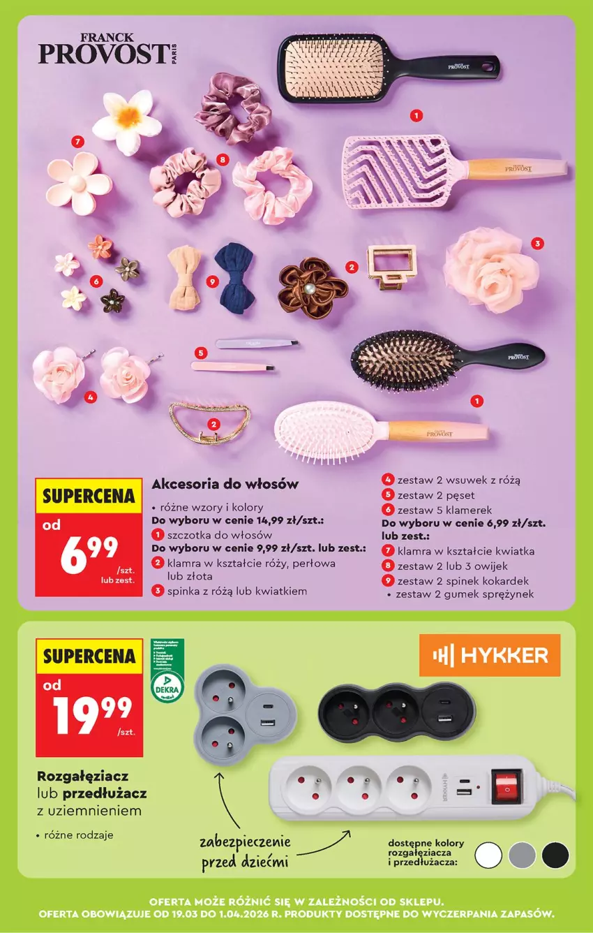 Gazetka promocyjna Biedronka - Od Czwartku - ważna 19.03 do 25.03.2026 - strona 85 - produkty: Inka, Piec, Szczotka, Szczotka do włosów