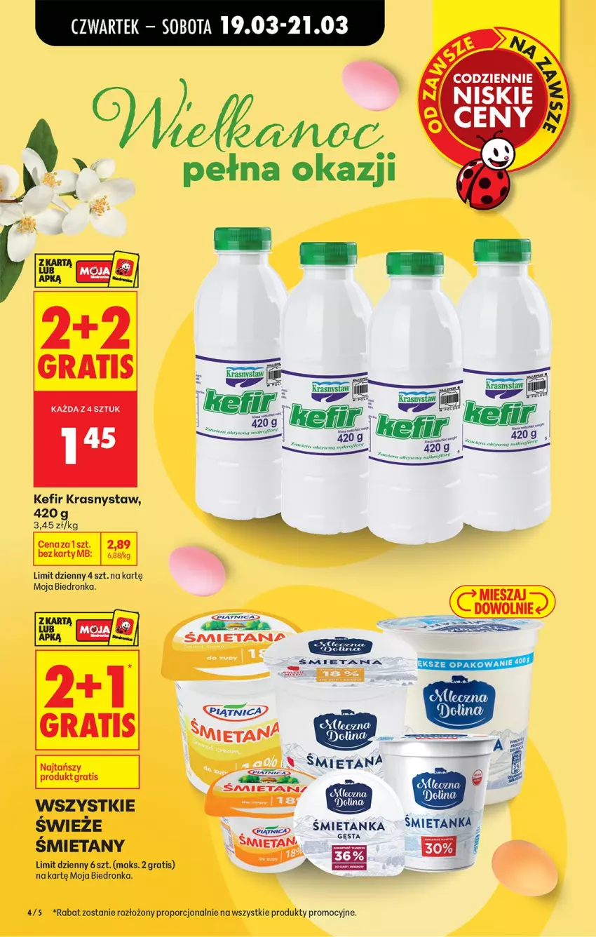 Gazetka promocyjna Biedronka - Od Czwartku - ważna 19.03 do 25.03.2026 - strona 9 - produkty: Gra, Kefir, Por