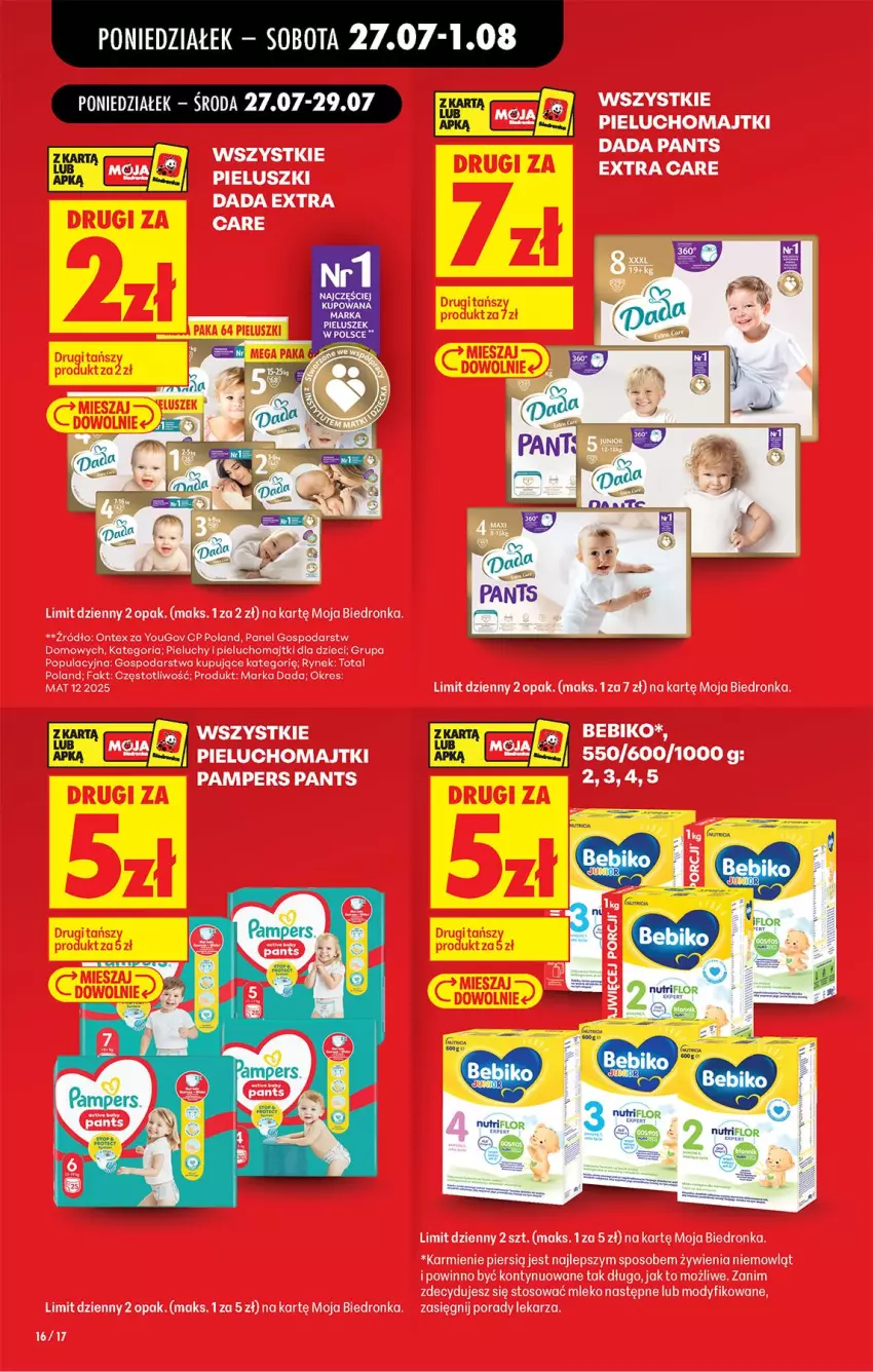 Gazetka promocyjna Biedronka - Od Poniedziałku - ważna 27.07 do 01.08.2026 - strona 22 - produkty: Pampers