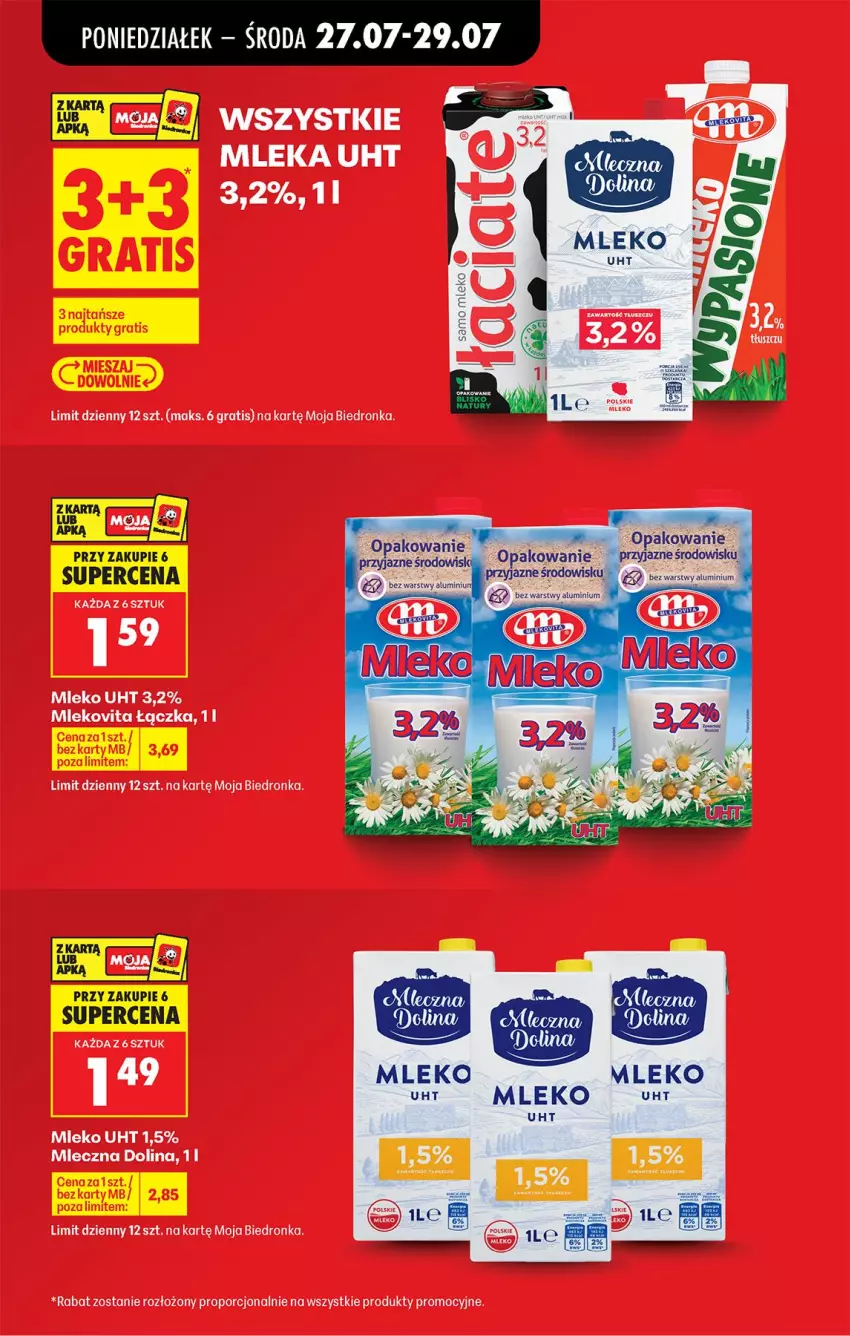 Gazetka promocyjna Biedronka - Od Poniedziałku - ważna 27.07 do 01.08.2026 - strona 5 - produkty: Gra, Mleko, Mlekovita, Por
