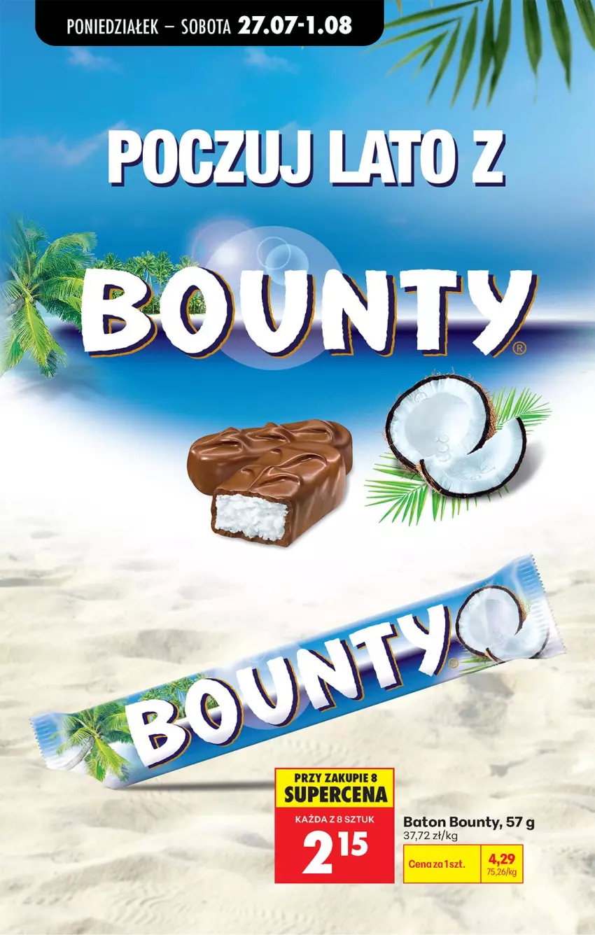 Gazetka promocyjna Biedronka - Od Poniedziałku - ważna 27.07 do 01.08.2026 - strona 67 - produkty: Baton, Bounty