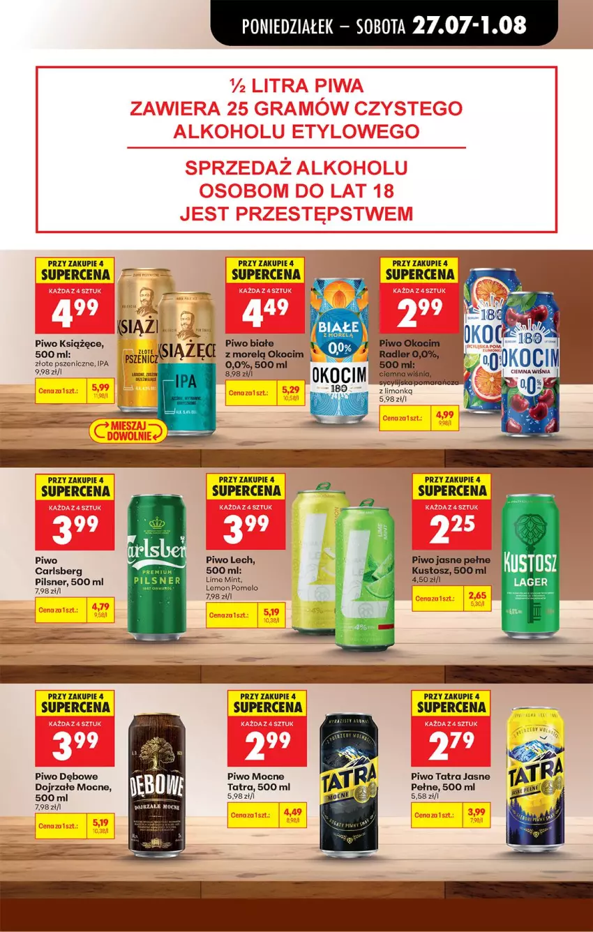 Gazetka promocyjna Biedronka - Od Poniedziałku - ważna 27.07 do 01.08.2026 - strona 75 - produkty: BIC, Carlsberg, Fa, Koc, Książęce, LG, Okocim, Piwo, Piwo jasne, Tatra