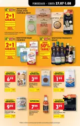 Gazetka promocyjna Biedronka - Od Poniedziałku - Gazetka - ważna od 01.08 do 01.08.2026 - strona 59 - produkty: Ryż, Por, Gry, Gra, Cukier puder, Cukier, Olej sezamowy, Olej kokosowy, Diamant, Sezam, Mąka, Sushi, Puder, Basia, Bazyl, Bazylia, Kasza, Olej, Kokos, Fa