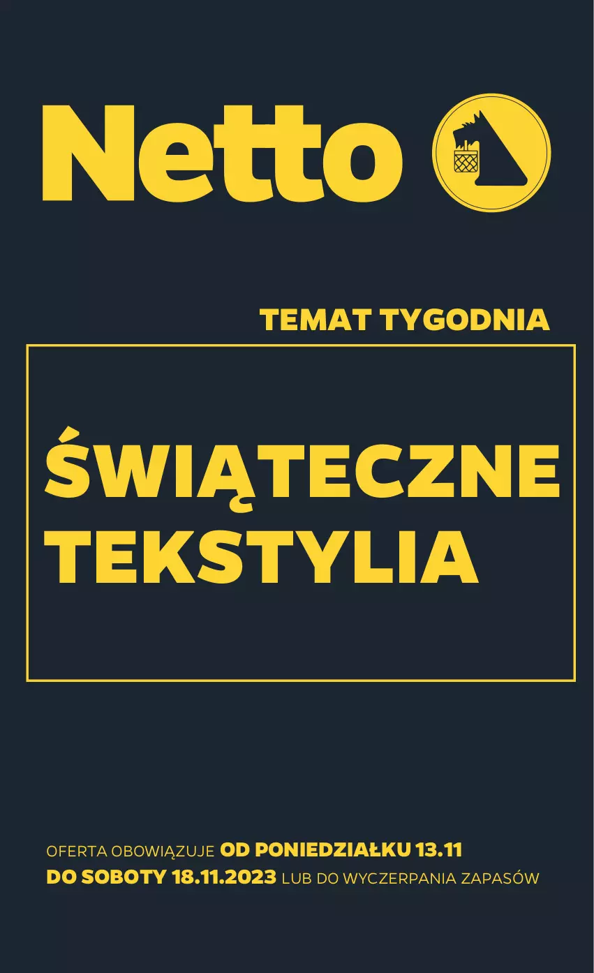 Gazetka promocyjna Netto - Akcesoria i dodatki - ważna 13.11 do 18.11.2023 - strona 1