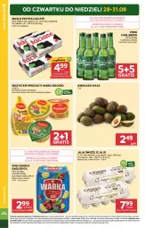 Gazetka promocyjna Stokrotka - Market - Gazetka - ważna od 03.09 do 03.09.2025 - strona 4 - produkty: Piwa, Piwo, Warzywa, Gra, Jaja, Warka, Carlsberg, Radler, Owoce, Masło, Mięso
