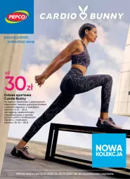 Gazetka promocyjna Pepco - Cardio Bunny - Gazetka - ważna od 25.01 do 25.01.2023 - strona 1 - produkty: Por, Koc, Gin, Miseczka, Biustonosz, Sport, Legginsy