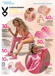 Gazetka promocyjna Pepco - Cardio Bunny - Gazetka - ważna od 25.01 do 25.01.2023 - strona 6 - produkty: Top, Por, Koc, Gin, Gra, Słuchawki, Miseczka, Buty, Mikrofon, Biustonosz, Sport, Legginsy, Bluza