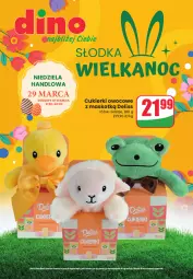 Gazetka promocyjna Dino - Katalog - Słodka Wielkanoc 2026 - Gazetka - ważna od 31.03 do 31.03.2026 - strona 1 - produkty: Cukier, Deliss, Cukierki