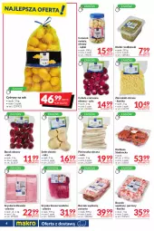 Gazetka promocyjna Makro - [Oferta promocyjna] Dostawy - Gazetka - ważna od 22.08 do 22.08.2022 - strona 4 - produkty: Cebula czerwona, Szynka Królewska, Cebula, Seler obrany, Sok, Pietruszka, Czosnek, Cytryny, Ziemniaki, Szynka, Kiełki, Boczek, Kiełbasa