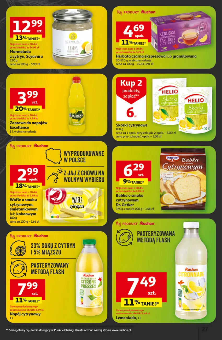 Gazetka promocyjna Auchan - Gazetka z MAŁĄ CENKĄ dźwigniesz więcej! Hipermarket Auchan - ważna 22.02 do 28.02.2024 - strona 27