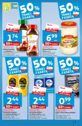 Gazetka promocyjna Auchan - Gazetka z MAŁĄ CENKĄ dźwigniesz więcej! Hipermarket Auchan - Gazetka - ważna od 28.02 do 28.02.2024 - strona 3 - produkty: Majonez, Ketchup, Sól, Mus, Pieprz, Oleo, Musztarda