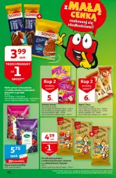 Gazetka promocyjna Auchan - Gazetka z MAŁĄ CENKĄ dźwigniesz więcej! Hipermarket Auchan - Gazetka - ważna od 28.02 do 28.02.2024 - strona 32 - produkty: Ser, Gry, Cukier, Chrupki, 7 Days, Rogal, Cukierki